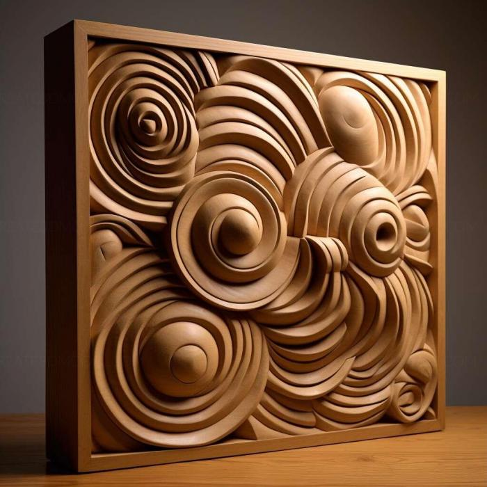 نموذج ثلاثي الأبعاد لآلة CNC 3D Art 